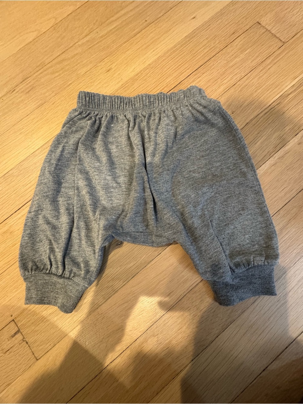 Peek Kids Gray Elastic Waist Jogger Pants